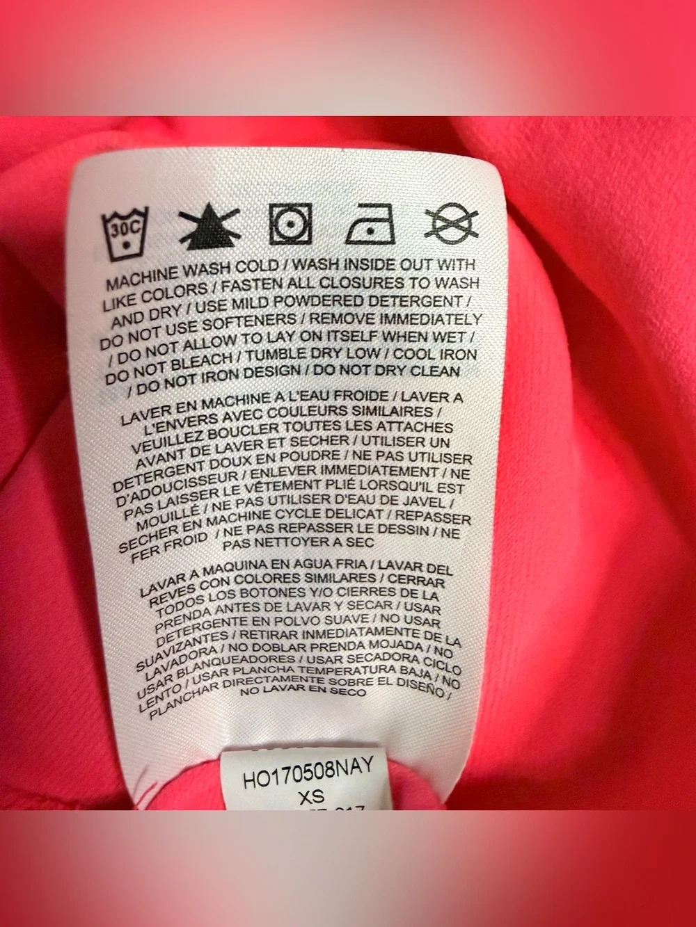 Nike Running Dri-FIT Neon Pink Reflective Quarter Zip Pullover XS